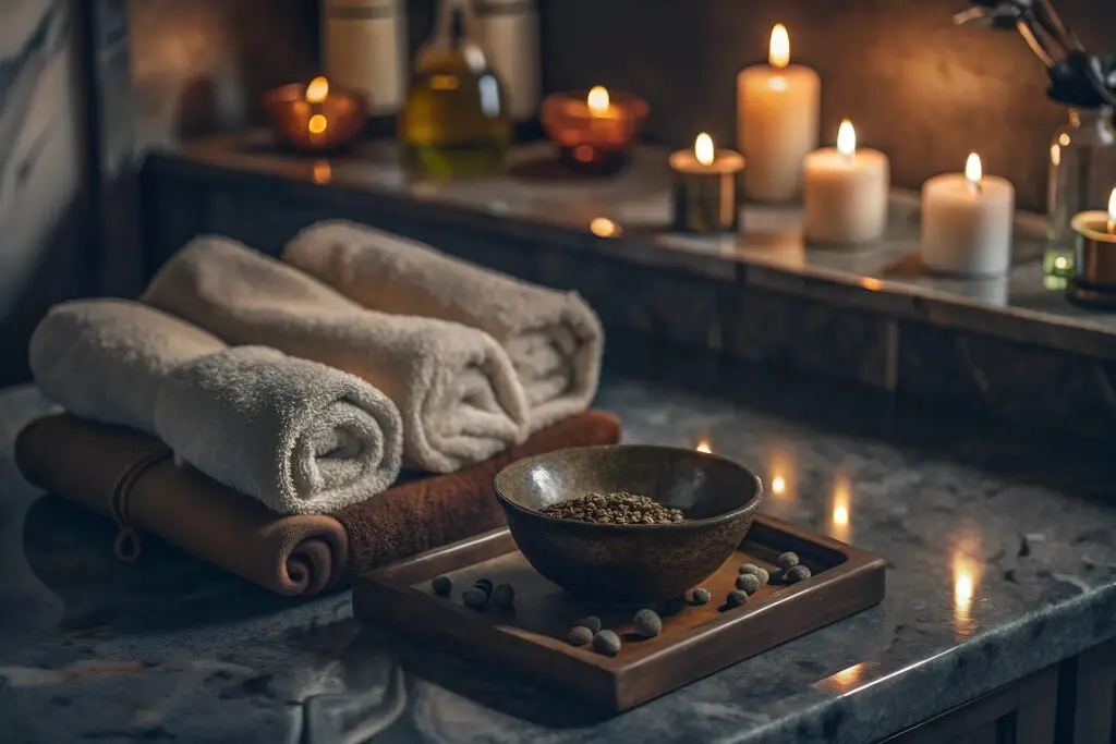 massage-vorbereitung